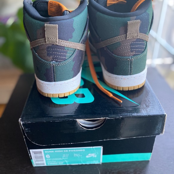Nike Dunk SB High FiveOneO Camo - Picture 6 of 7